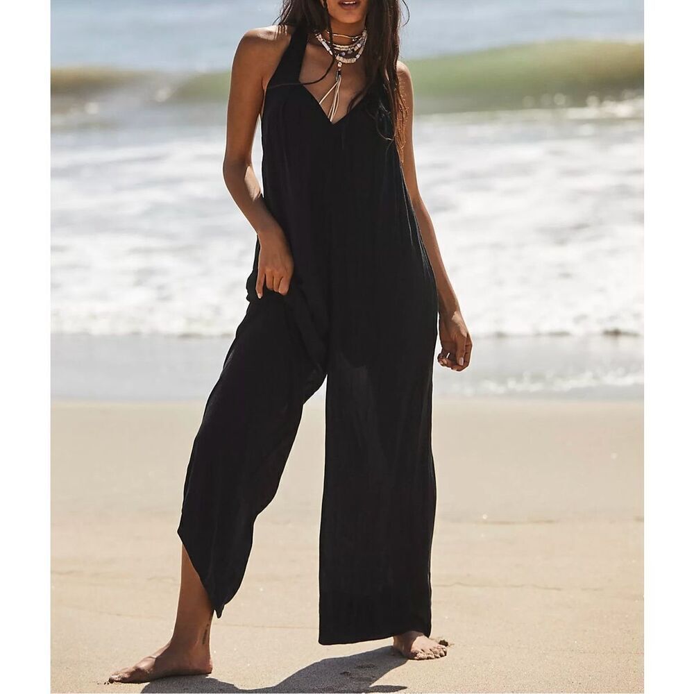 NWOT Free People Absolutely Obsessed Jumpsuit, Women’s XS in Black